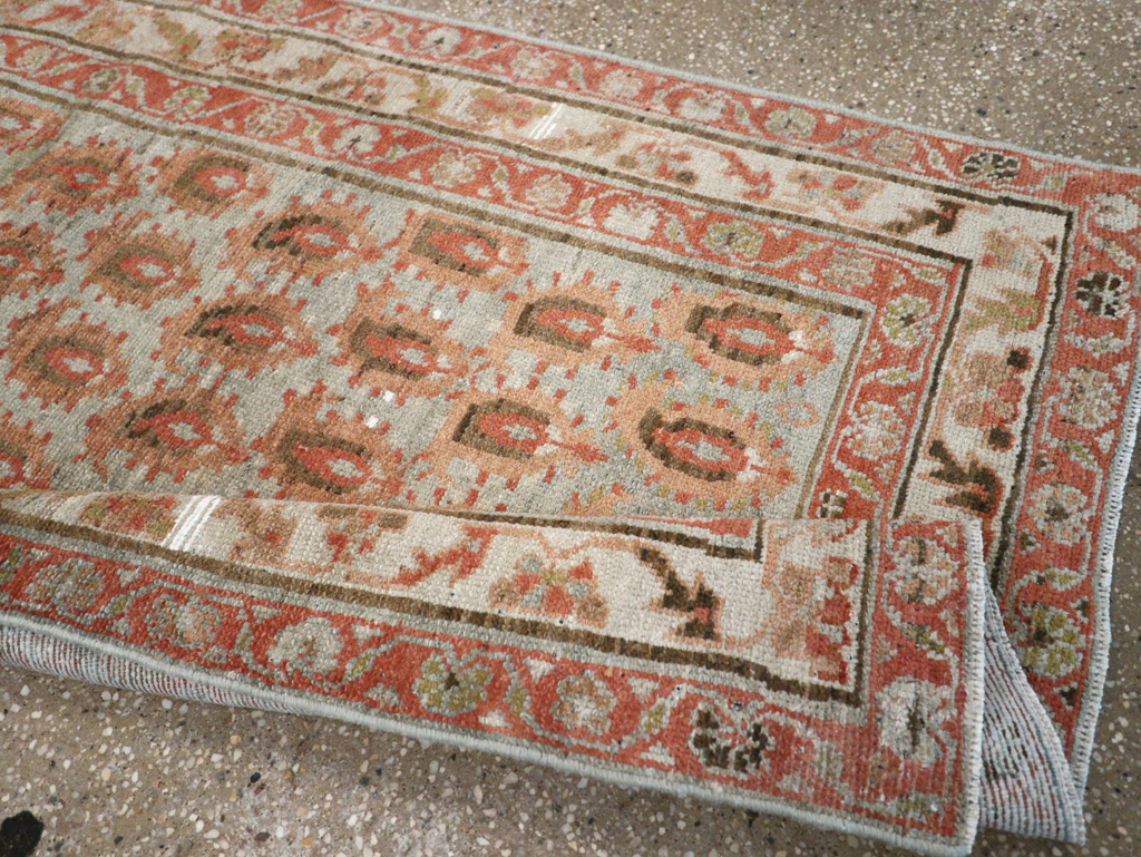 Antique Persian Malayer Runner, No.28715 - Staging