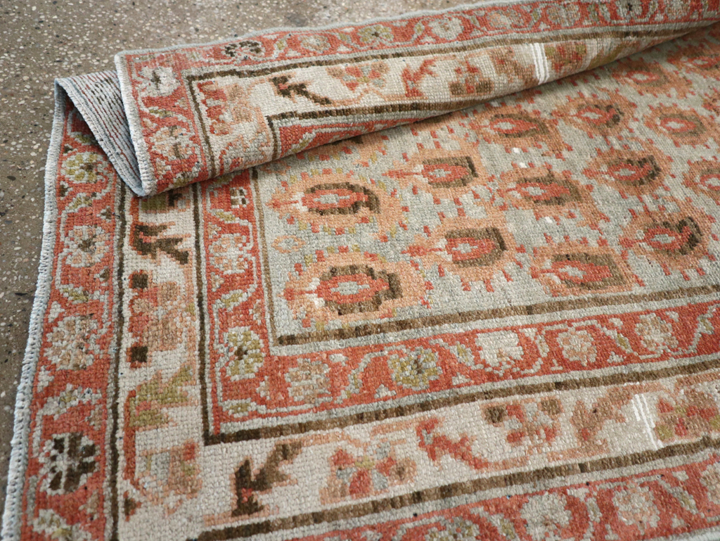 Antique Persian Malayer Runner, No.28715 - Staging