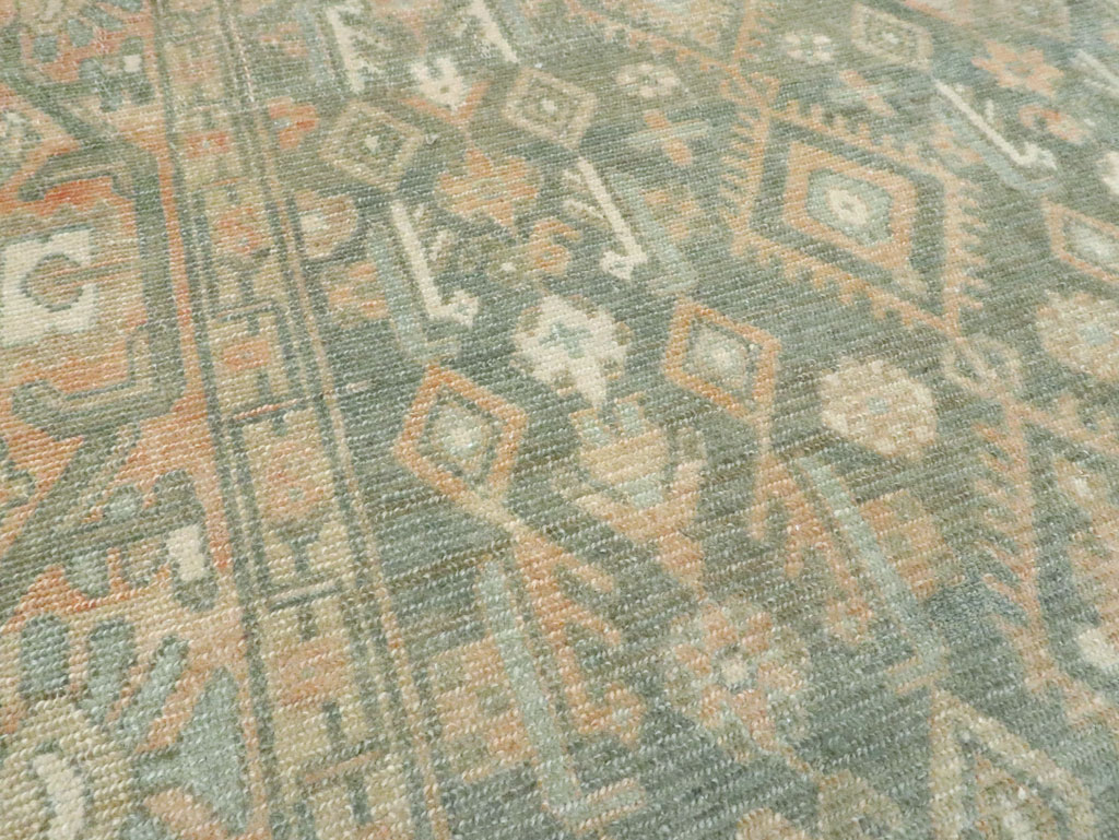 Vintage Persian Malayer Long Runner, No.28716 - Staging