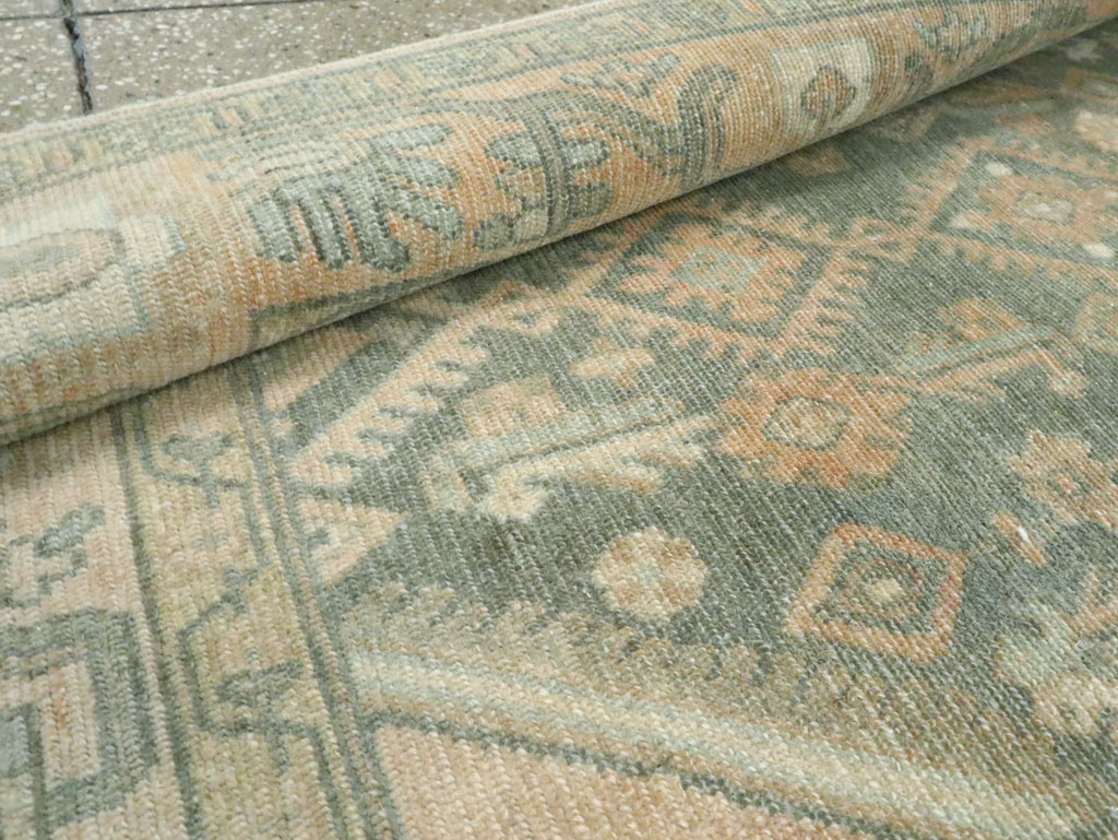 Vintage Persian Malayer Long Runner, No.28716 - Staging