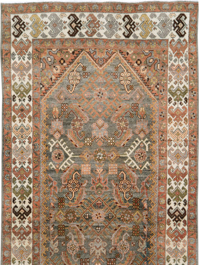 Antique Persian Malayer Runner, No.28718 - Staging