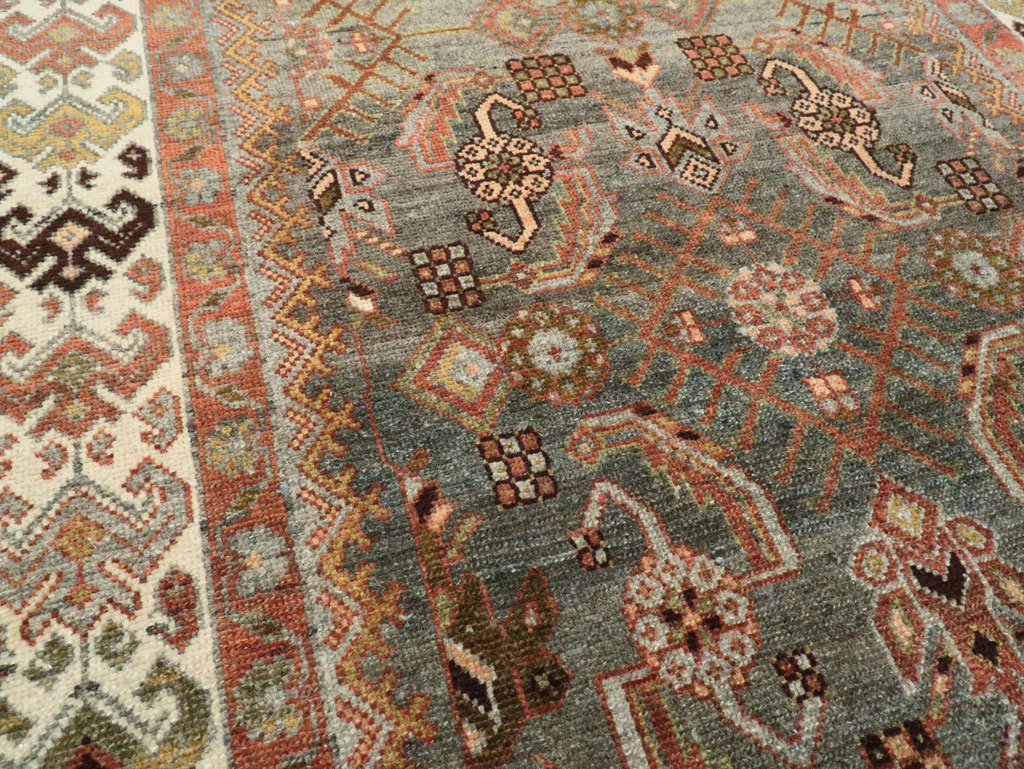 Antique Persian Malayer Runner, No.28718 - Staging