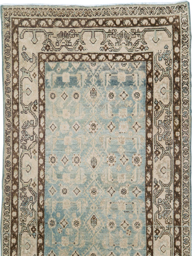 Vintage Persian Malayer Runner, No.28719 - Staging