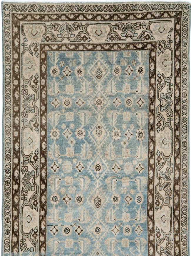 Vintage Persian Malayer Runner, No.28719 - Staging