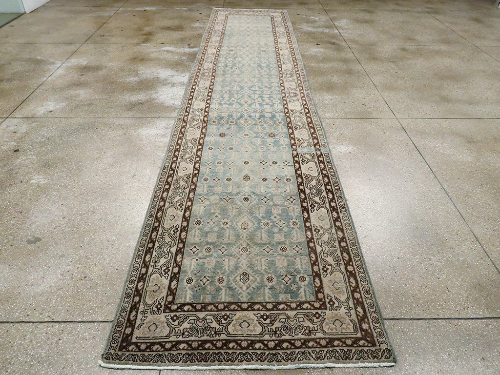 Vintage Persian Malayer Runner, No.28719 - Staging