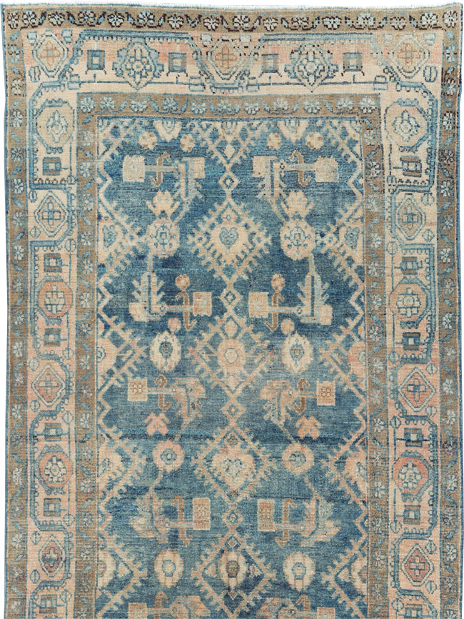 Vintage Persian Malayer Runner, No.28720 - Staging