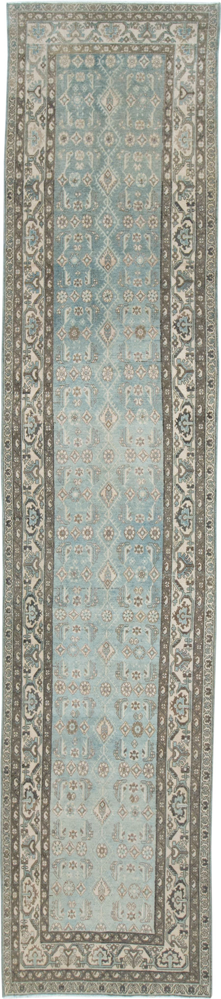 Vintage Persian Malayer Runner, No.28723 - Staging