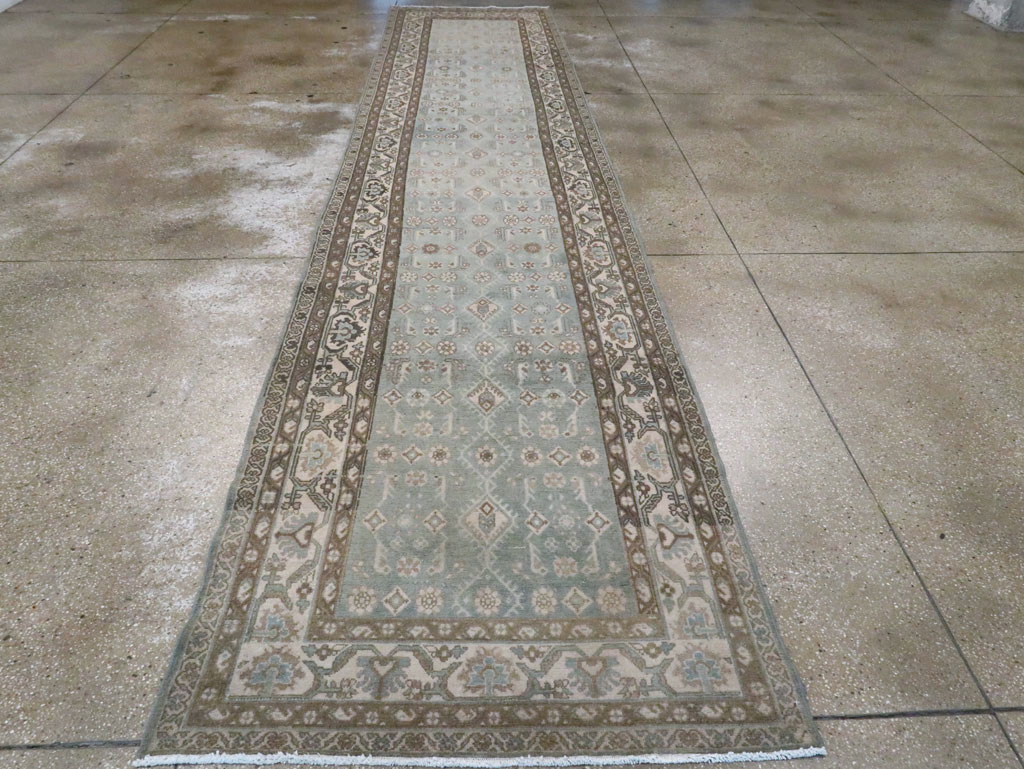 Vintage Persian Malayer Runner, No.28723 - Staging