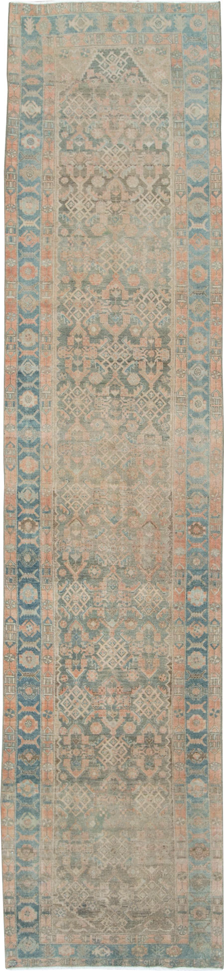 Vintage Persian Malayer Runner, No.28724 - Staging