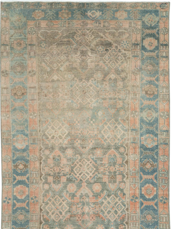 Vintage Persian Malayer Runner, No.28724 - Staging