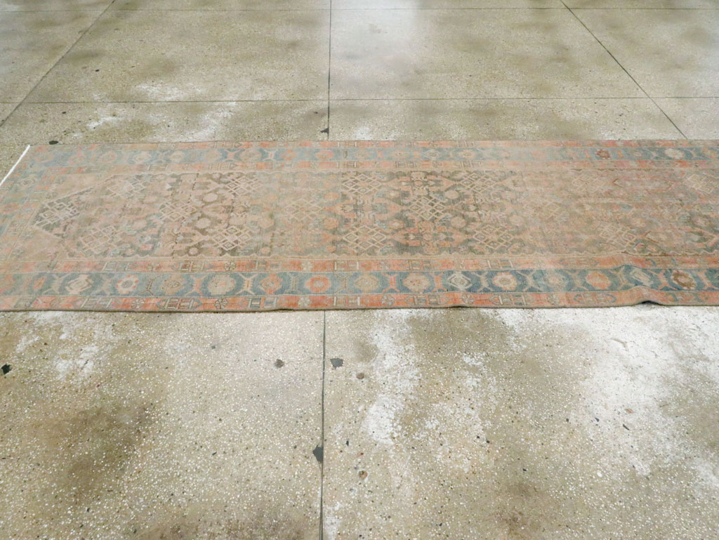 Vintage Persian Malayer Runner, No.28724 - Staging