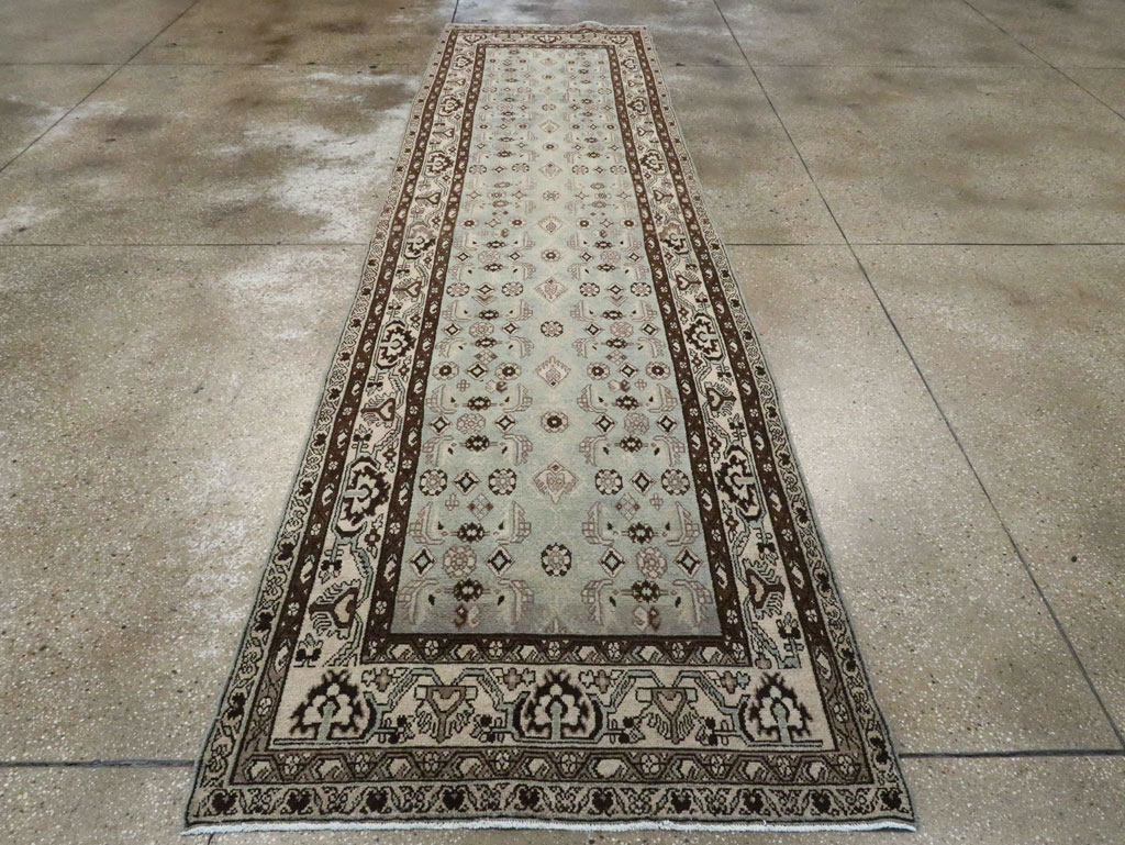 Vintage Persian Malayer Runner, No.28725 - Staging