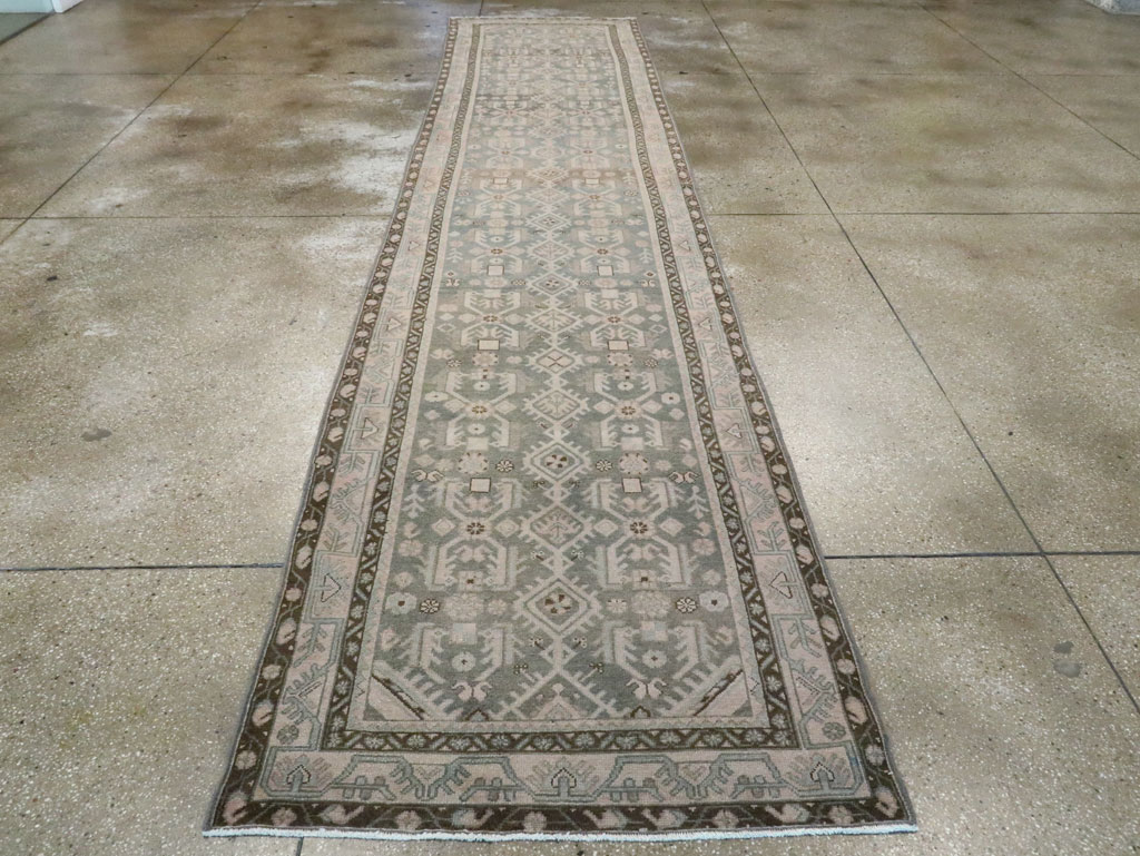 Vintage Persian Malayer Runner, No.28727 - Staging