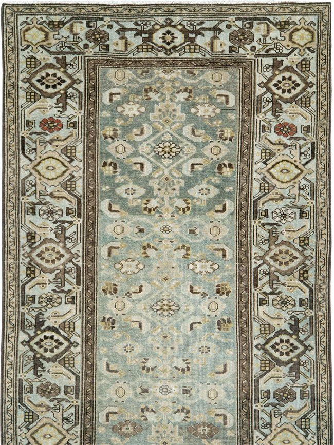 Antique Persian Malayer Runner, No.28728 - Staging
