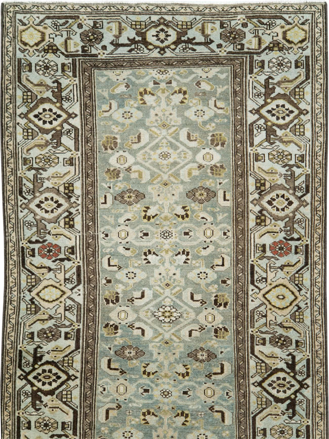 Antique Persian Malayer Runner, No.28728 - Staging