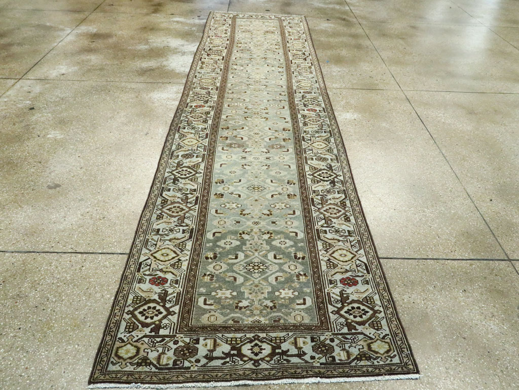 Antique Persian Malayer Runner, No.28728 - Staging
