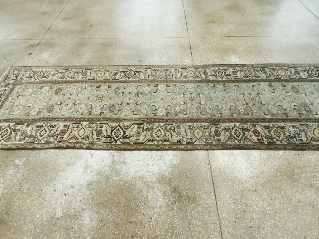 Antique Persian Malayer Runner, No.28728 - Staging