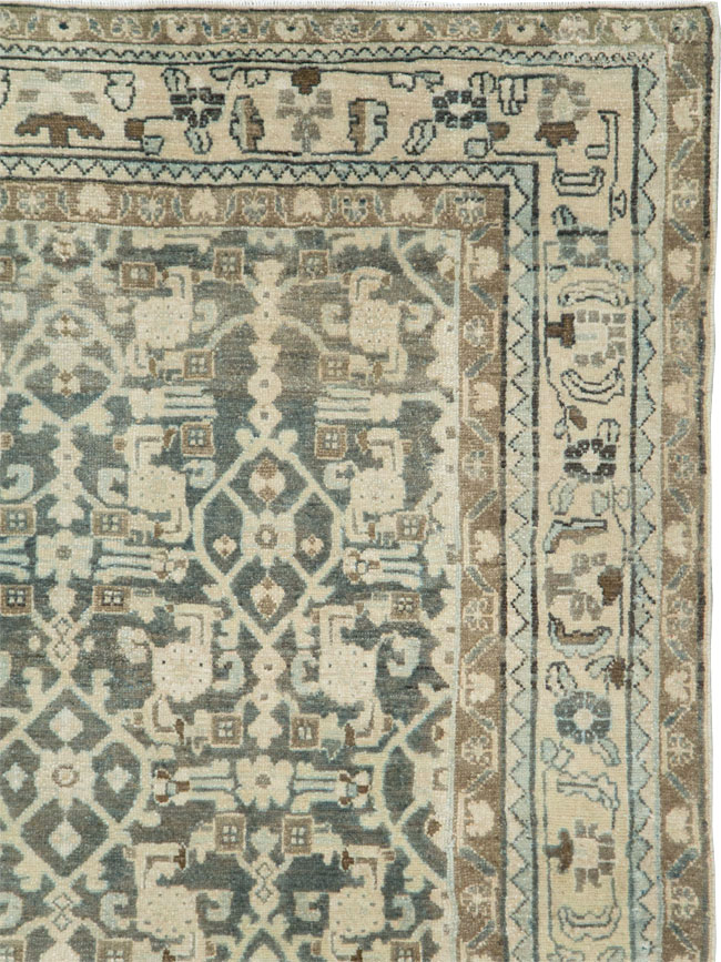 Vintage Persian Malayer Carpet, No.28736 - Staging
