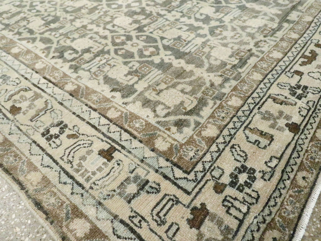 Vintage Persian Malayer Carpet, No.28736 - Staging