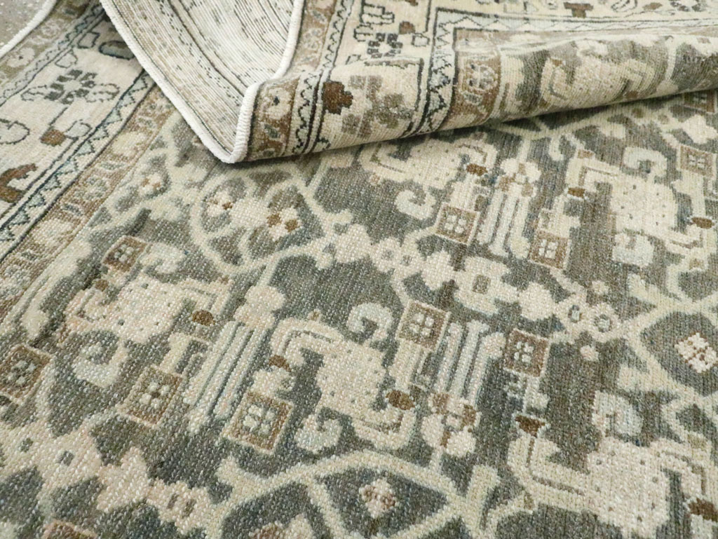 Vintage Persian Malayer Carpet, No.28736 - Staging