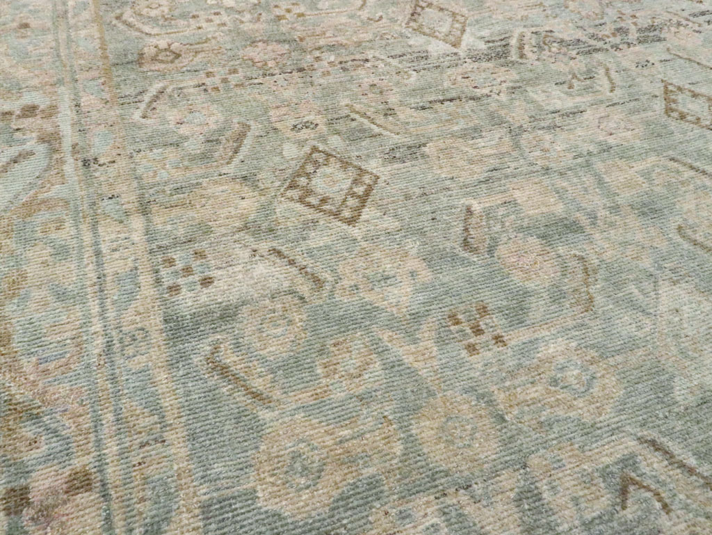 Vintage Persian Malayer Wide Gallery Runner, No.28739 - Staging