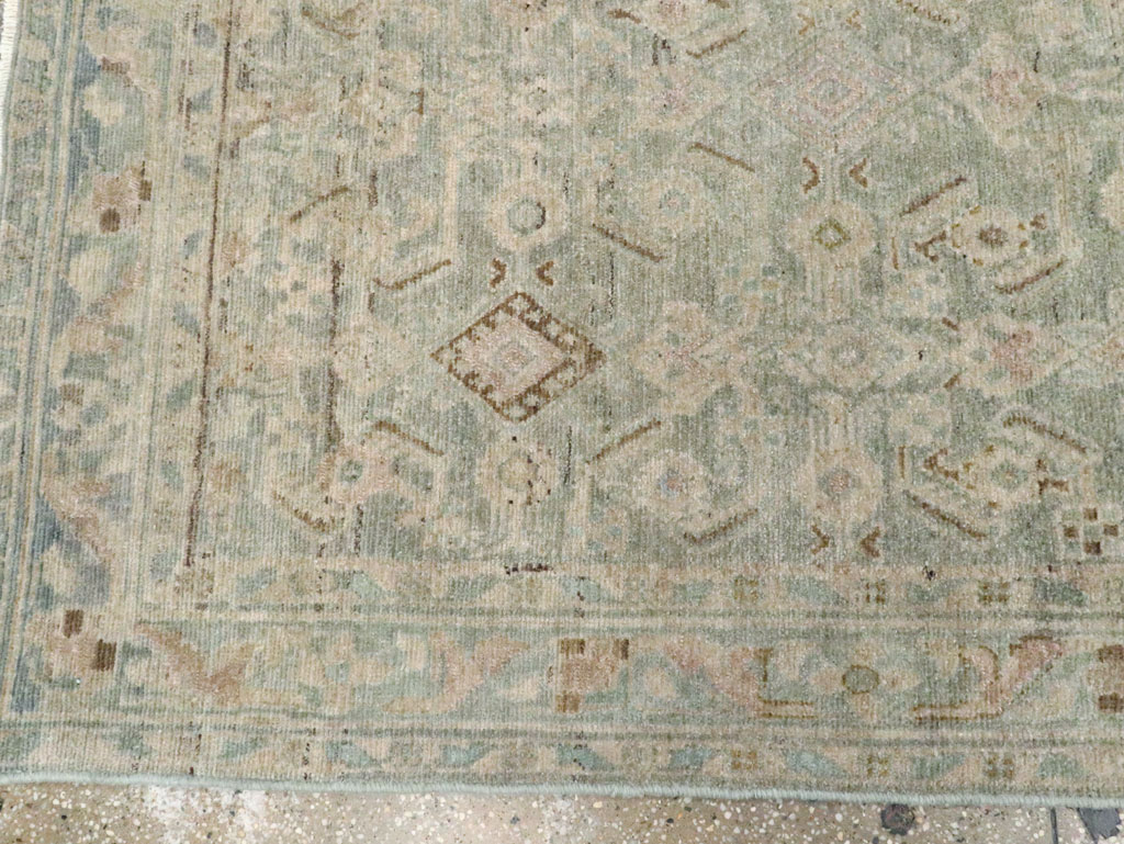 Vintage Persian Malayer Wide Gallery Runner, No.28739 - Staging