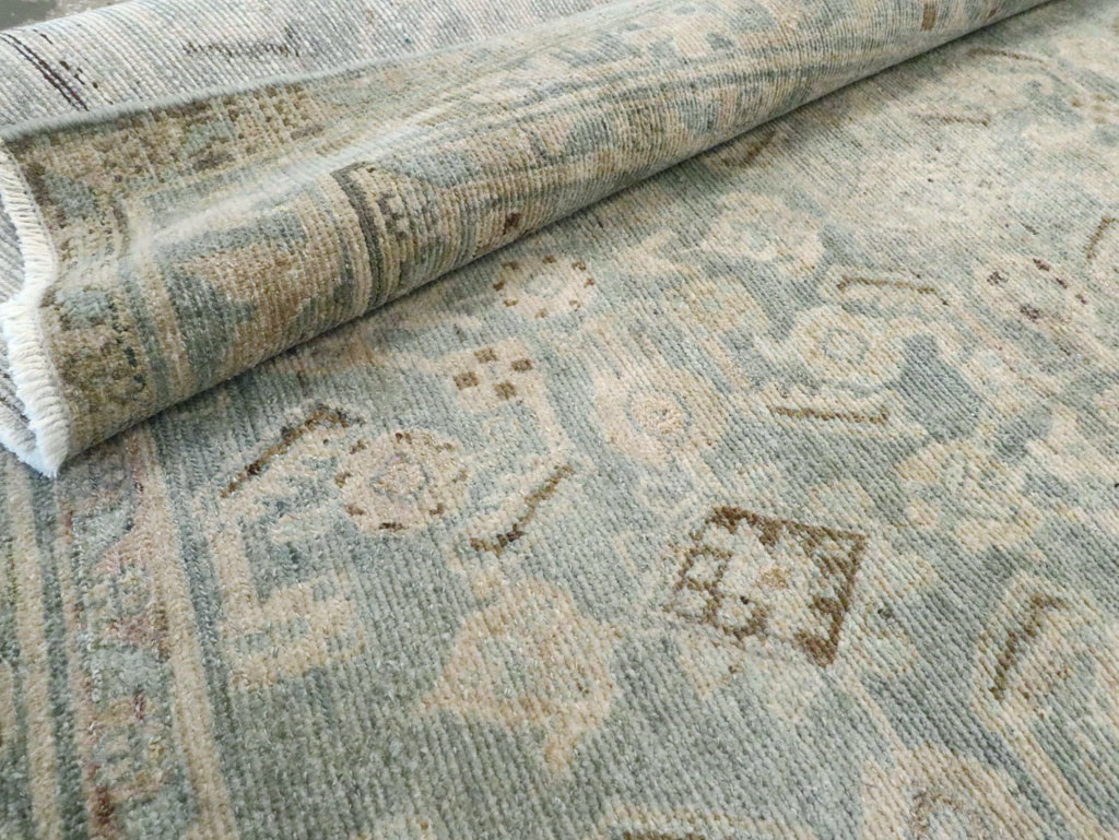 Vintage Persian Malayer Wide Gallery Runner, No.28739 - Staging