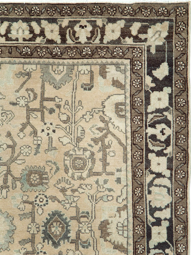 Vintage Persian Malayer Gallery Carpet, No.28740 - Staging