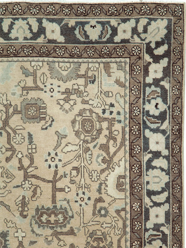 Vintage Persian Malayer Gallery Carpet, No.28740 - Staging