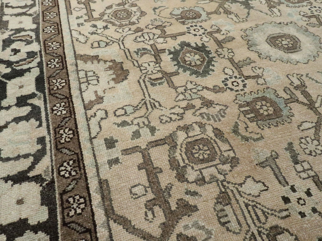 Vintage Persian Malayer Gallery Carpet, No.28740 - Staging
