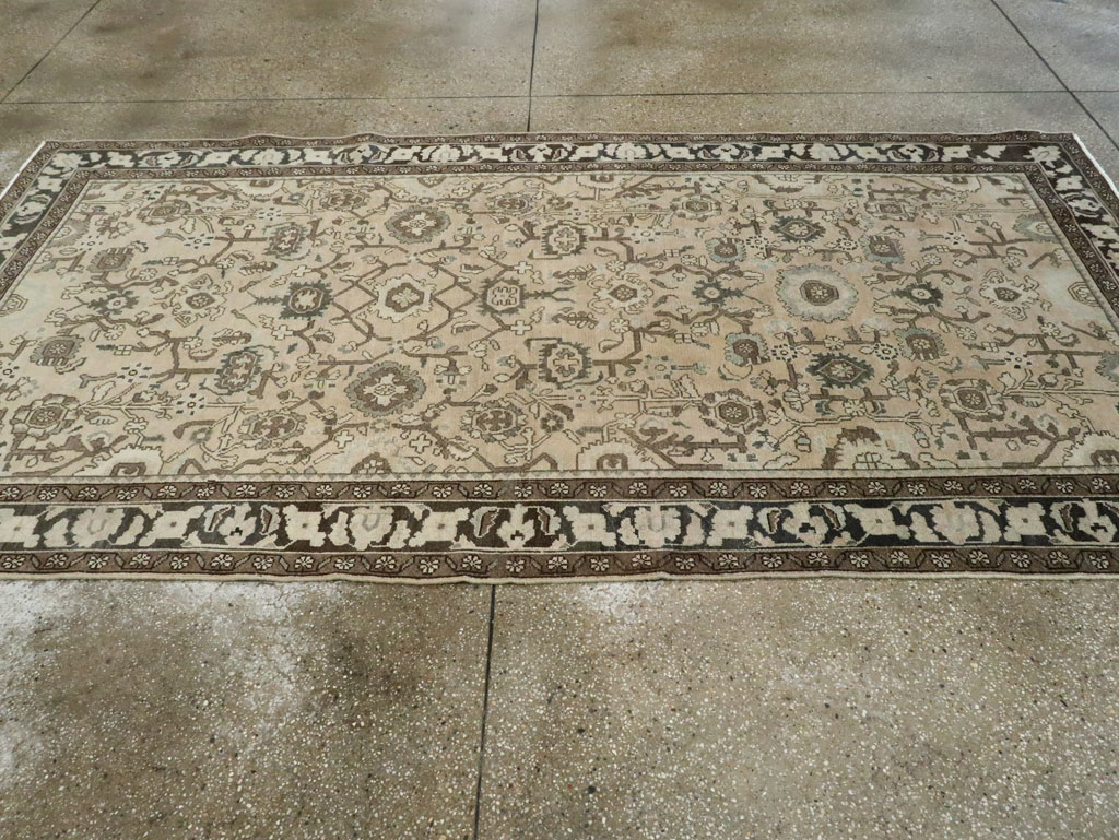 Vintage Persian Malayer Gallery Carpet, No.28740 - Staging