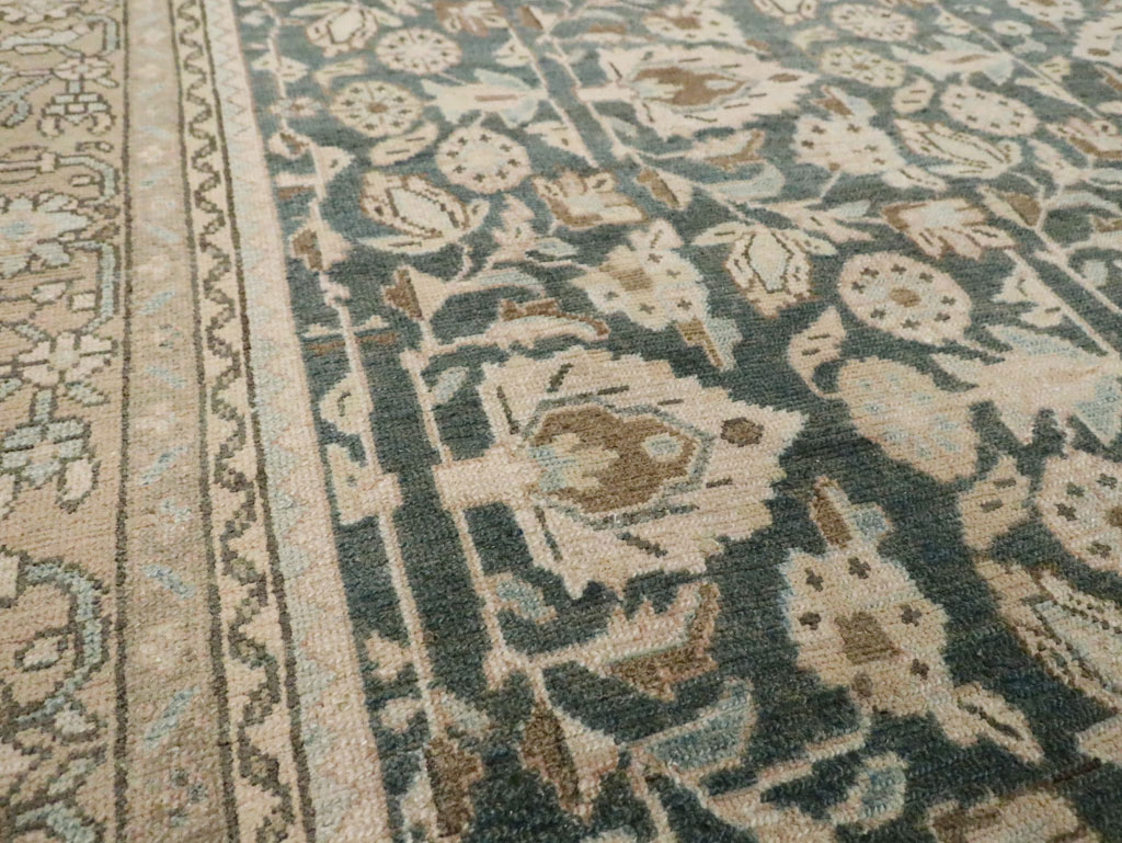 Vintage Persian Malayer Carpet, No.28745 - Staging