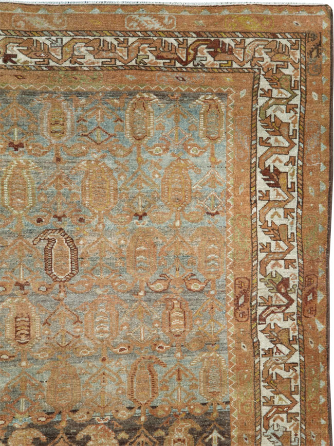 Antique Persian Malayer Large Gallery Carpet, No.28751 - Staging