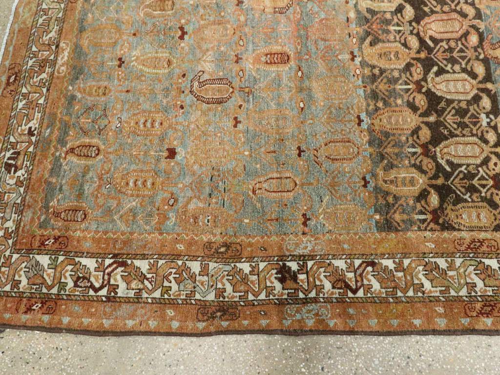 Antique Persian Malayer Large Gallery Carpet, No.28751 - Staging