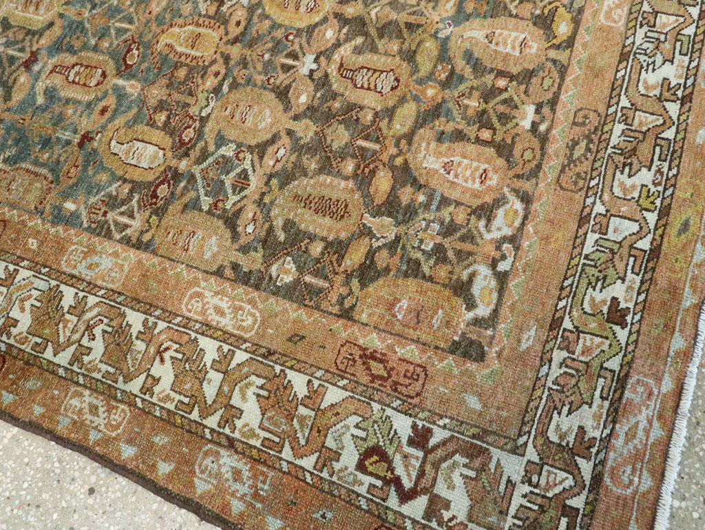 Antique Persian Malayer Large Gallery Carpet, No.28751 - Staging