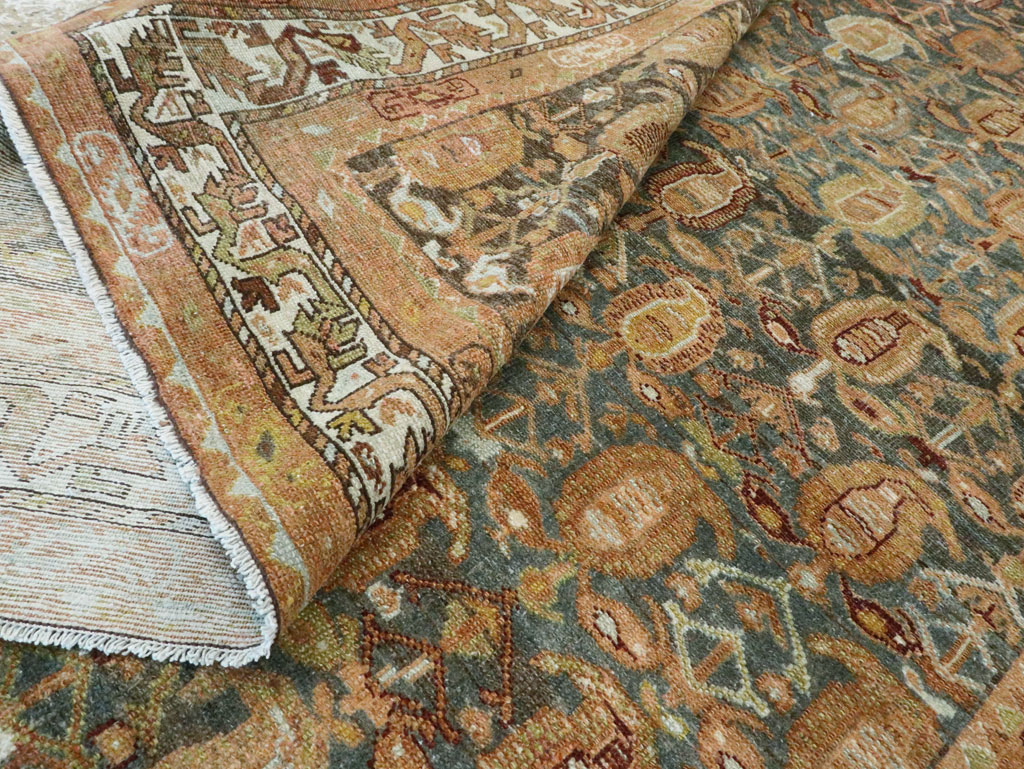 Antique Persian Malayer Large Gallery Carpet, No.28751 - Staging