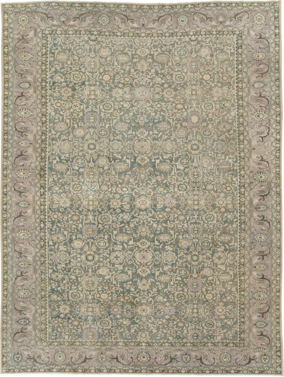 Vintage Persian Malayer Carpet, No.28752 - Staging