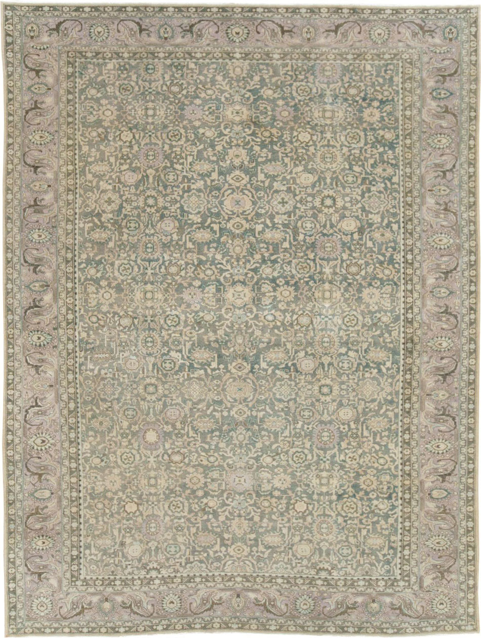 Vintage Persian Malayer Carpet, No.28752 - Staging