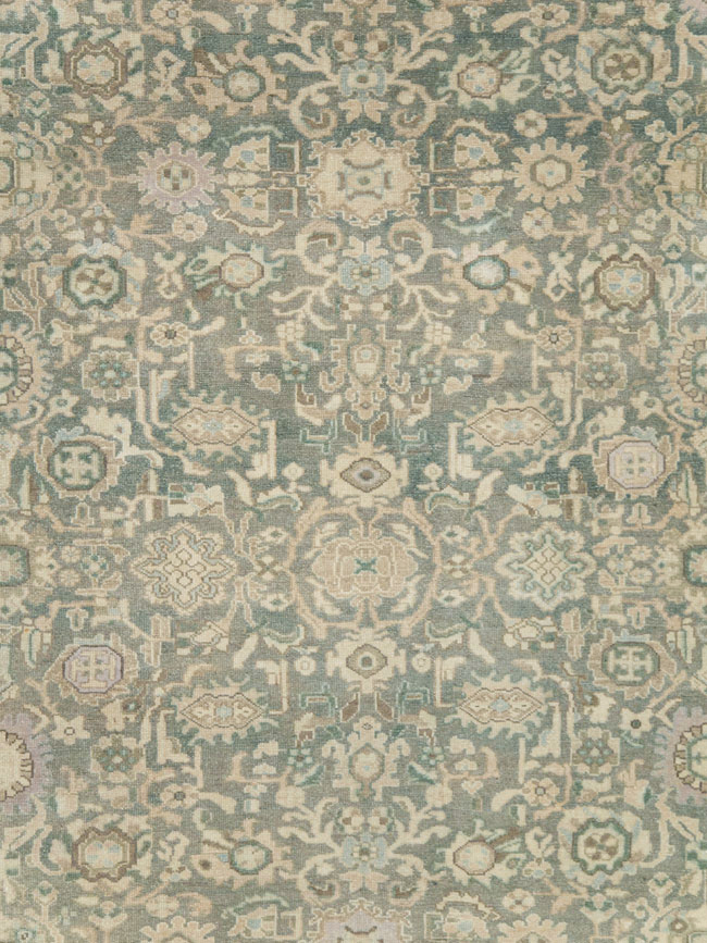 Vintage Persian Malayer Carpet, No.28752 - Staging