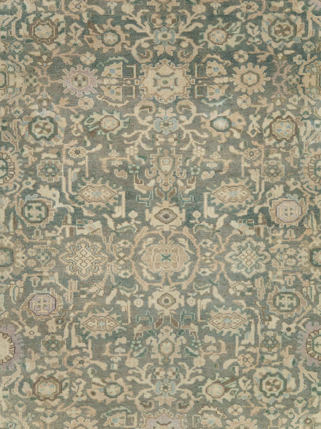 Vintage Persian Malayer Carpet, No.28752 - Staging