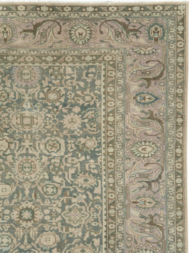 Vintage Persian Malayer Carpet, No.28752 - Staging