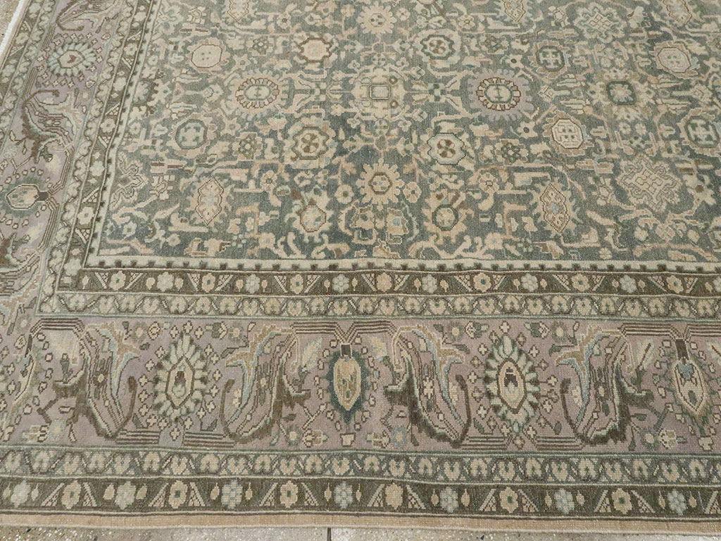 Vintage Persian Malayer Carpet, No.28752 - Staging