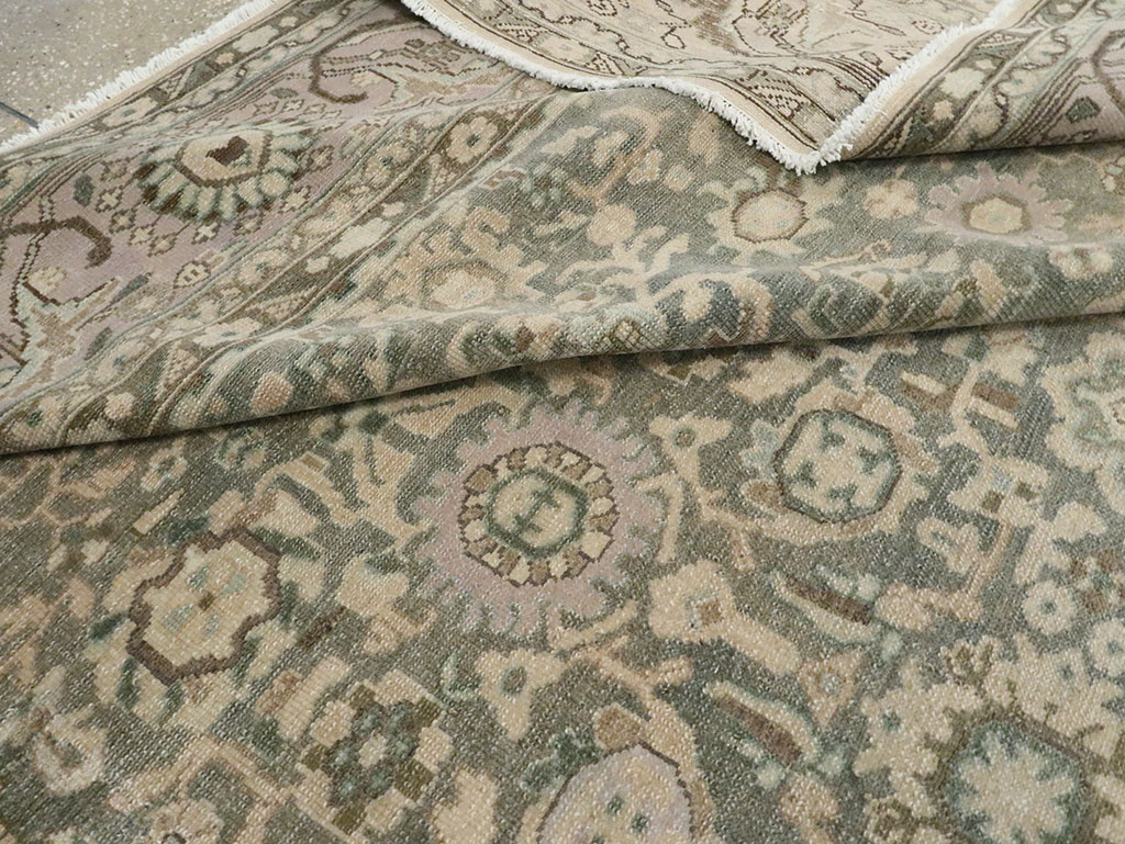 Vintage Persian Malayer Carpet, No.28752 - Staging