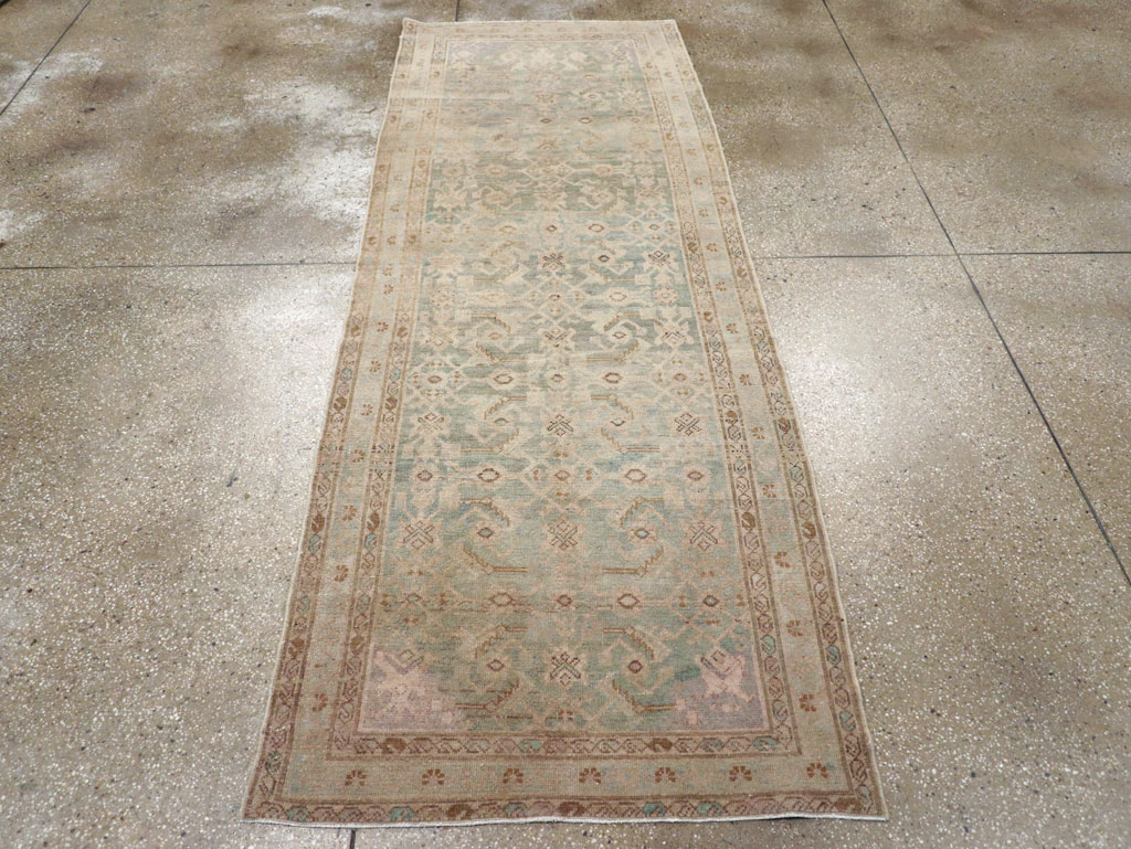 Vintage Persian Malayer Runner (Pair: 1 of 2), No.28754 - Staging