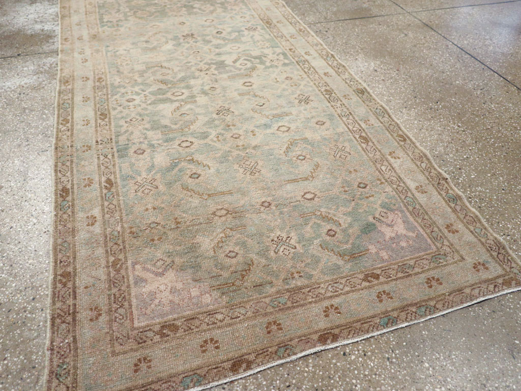 Vintage Persian Malayer Runner (Pair: 1 of 2), No.28754 - Staging