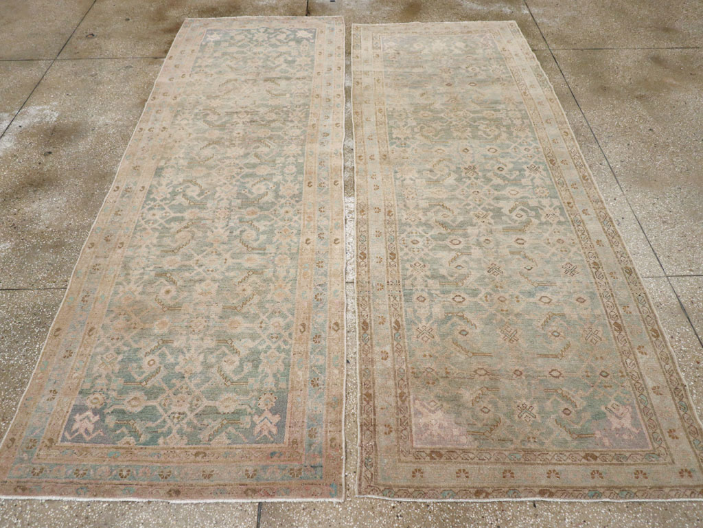 Vintage Persian Malayer Runner (Pair: 1 of 2), No.28754 - Staging