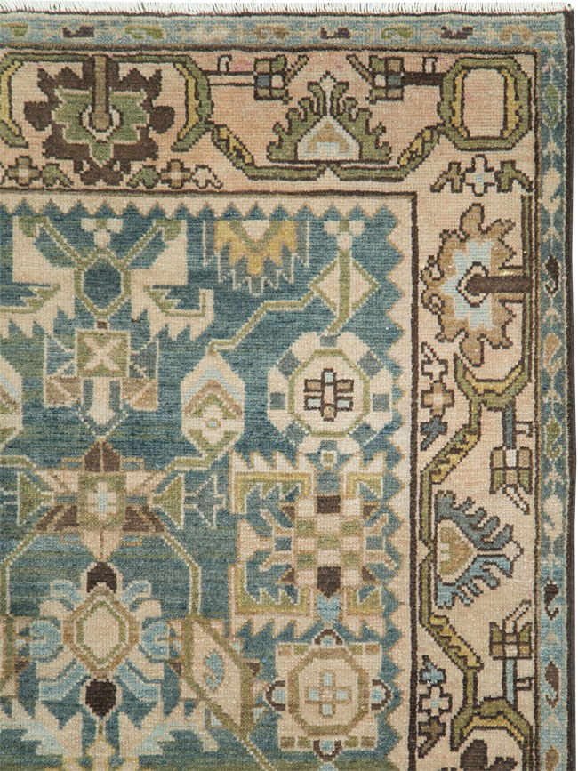 Vintage Persian Malayer Rug, No.28759 - Staging