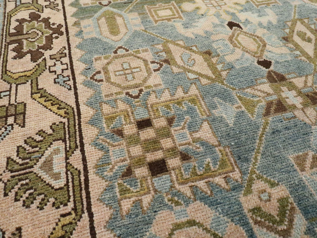 Vintage Persian Malayer Rug, No.28759 - Staging