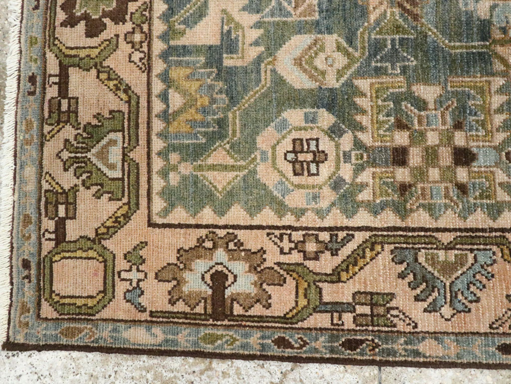 Vintage Persian Malayer Rug, No.28759 - Staging