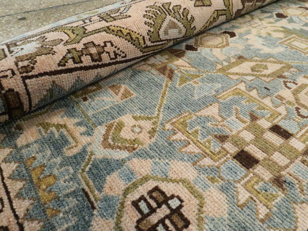 Vintage Persian Malayer Rug, No.28759 - Staging